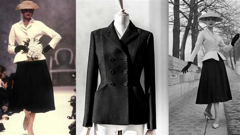 la mythique veste Bar de Dior de 1947 à aujourd'hui